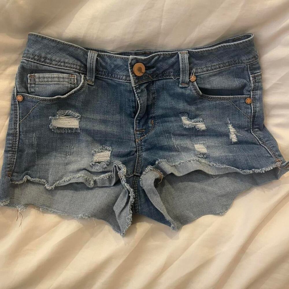 1822 low rise blue denim - Picture 3 of 5
